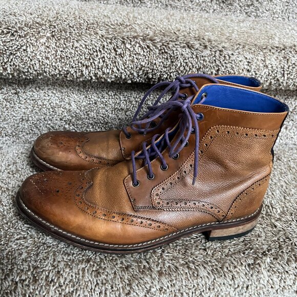 Ted BakerMen's Tan Leather Boots.